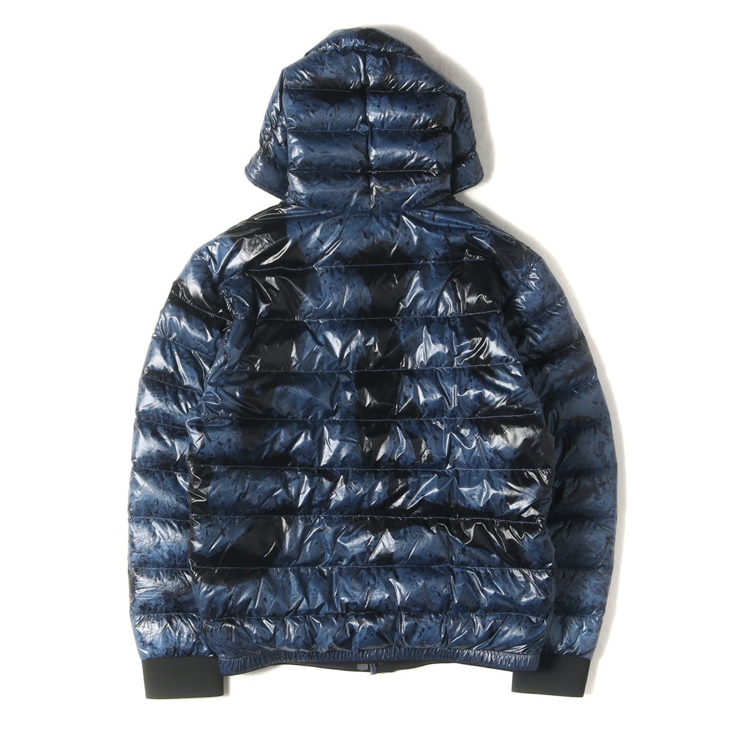 21AW ジオメトリック フーデッド マイクロリップストップ ナイロン ダウン ジャケット (CHARLOS GIUBOTTO) / GRENOBLE