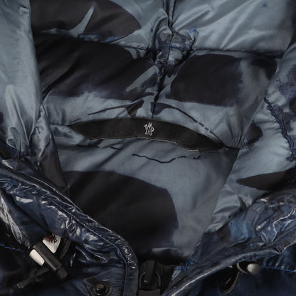 21AW ジオメトリック フーデッド マイクロリップストップ ナイロン ダウン ジャケット (CHARLOS GIUBOTTO) / GRENOBLE