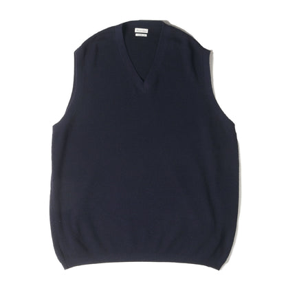 Vネック コットンニット ベスト (CORD V-NECK KNIT VEST 8118-136-0119)