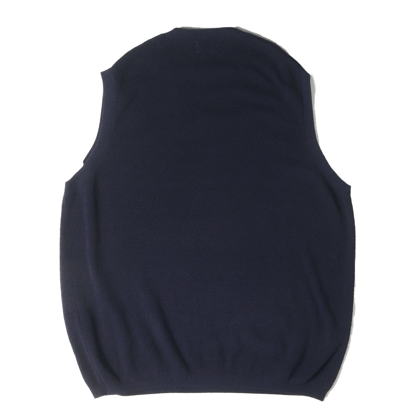 Vネック コットンニット ベスト (CORD V-NECK KNIT VEST 8118-136-0119)