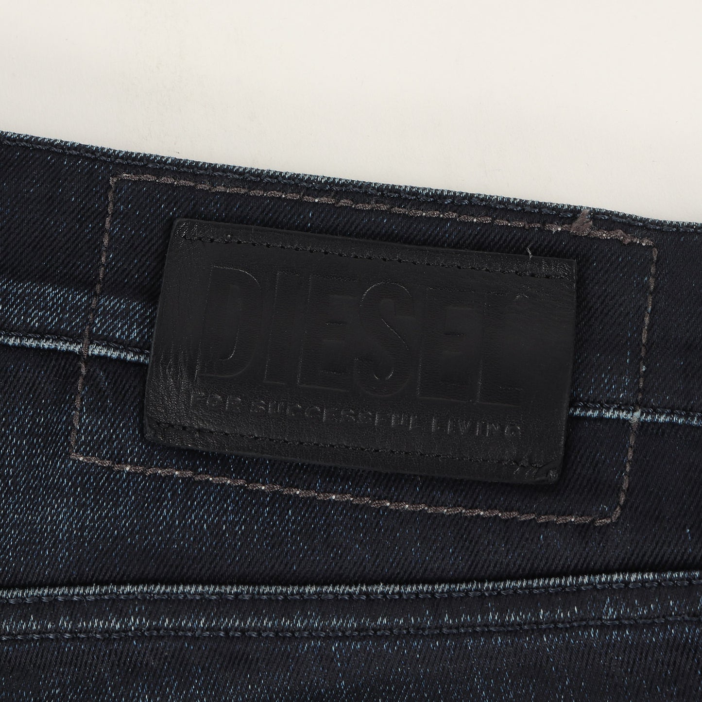 ペイント加工 ストレッチ デニム パンツ (D-STRUKT 00SPW4) / ジッパーフライ