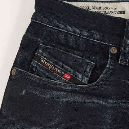 ペイント加工 ストレッチ デニム パンツ (D-STRUKT 00SPW4) / ジッパーフライ