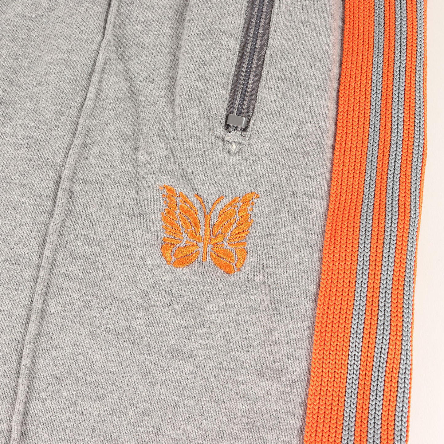 × STUDIOUS 別注 パピヨン 刺繍 サイドライン スウェット トラック パンツ (EX. SWEAT TRACK PANTS LQ380) / 裏毛