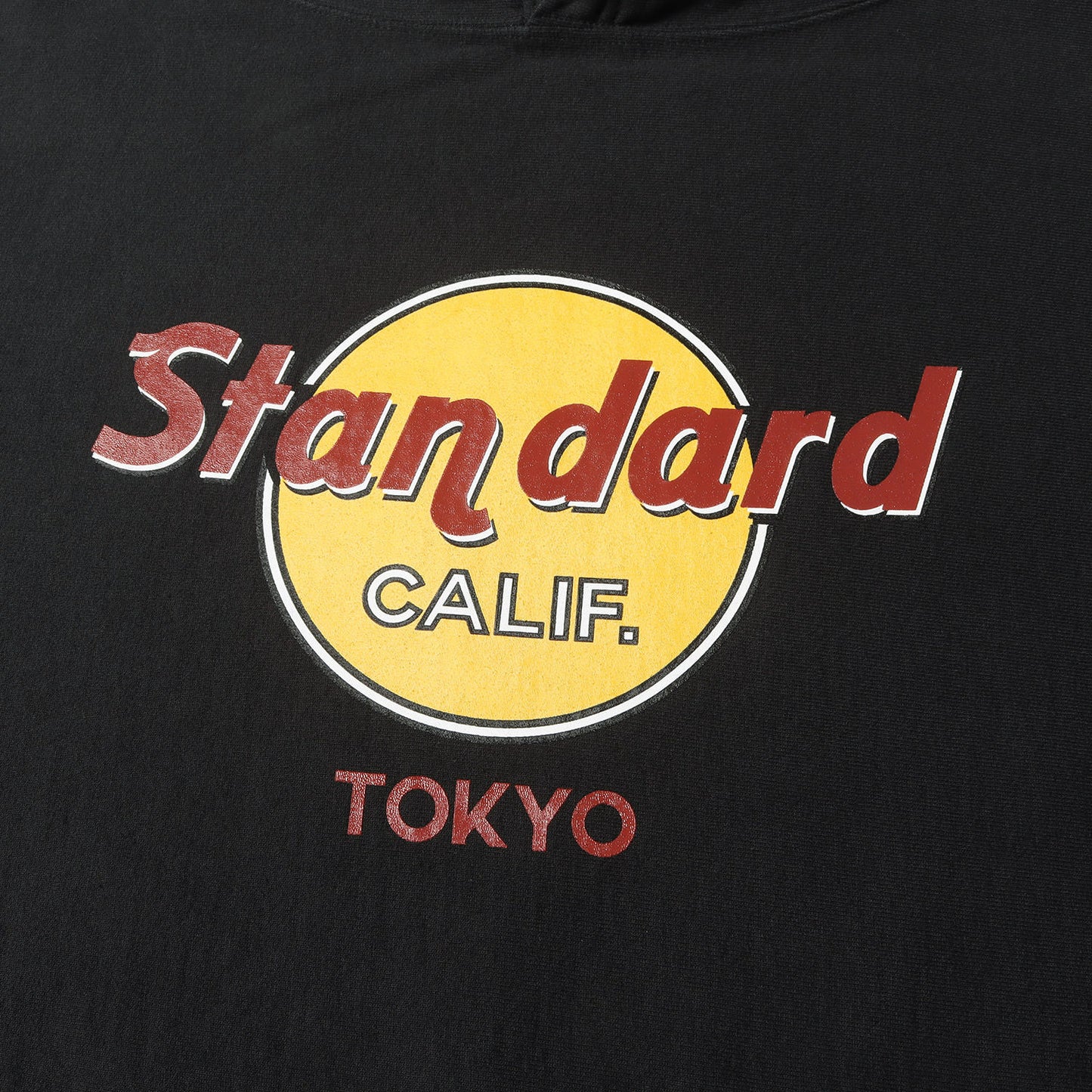 パロディ プリント スウェット パーカー (HEAVYWEIGHT H.R.C LOGO HOOD SWEAT)