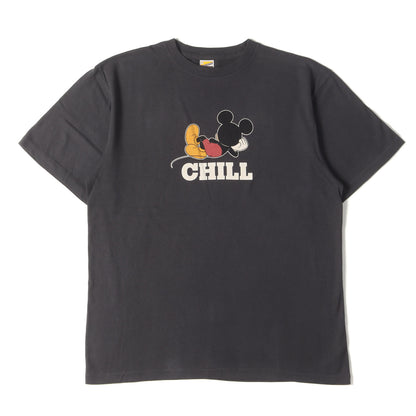 24SS × Disney MICKEY グラフィック ロゴ Tシャツ (DISNEY × SD CHILL T)