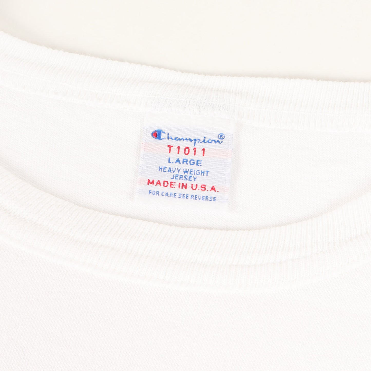 × Champion ヘビーウェイト グラフィック ロゴ Tシャツ (Champion × SD T1011) / MADE IN USA