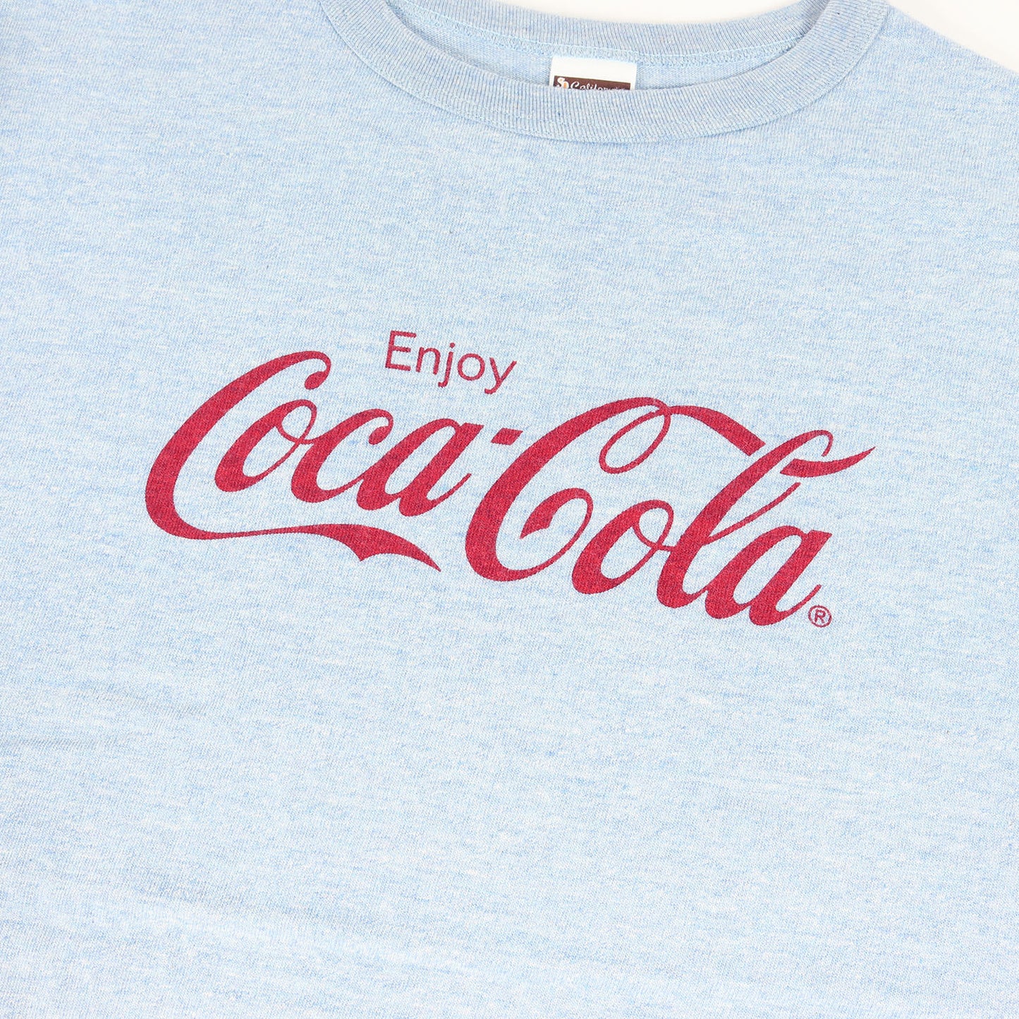 24SS × COCA COLA グラフィック ロゴ バインダーネック Tシャツ (COCA COLA × SD 88/12 LOGO T)