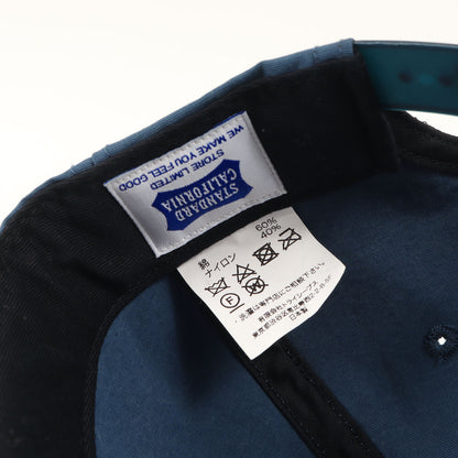 ヘビー60/40クロス ロゴ刺繍 キャップ (SD 60/40 Cloth Logo Cap Blue OS Limited)