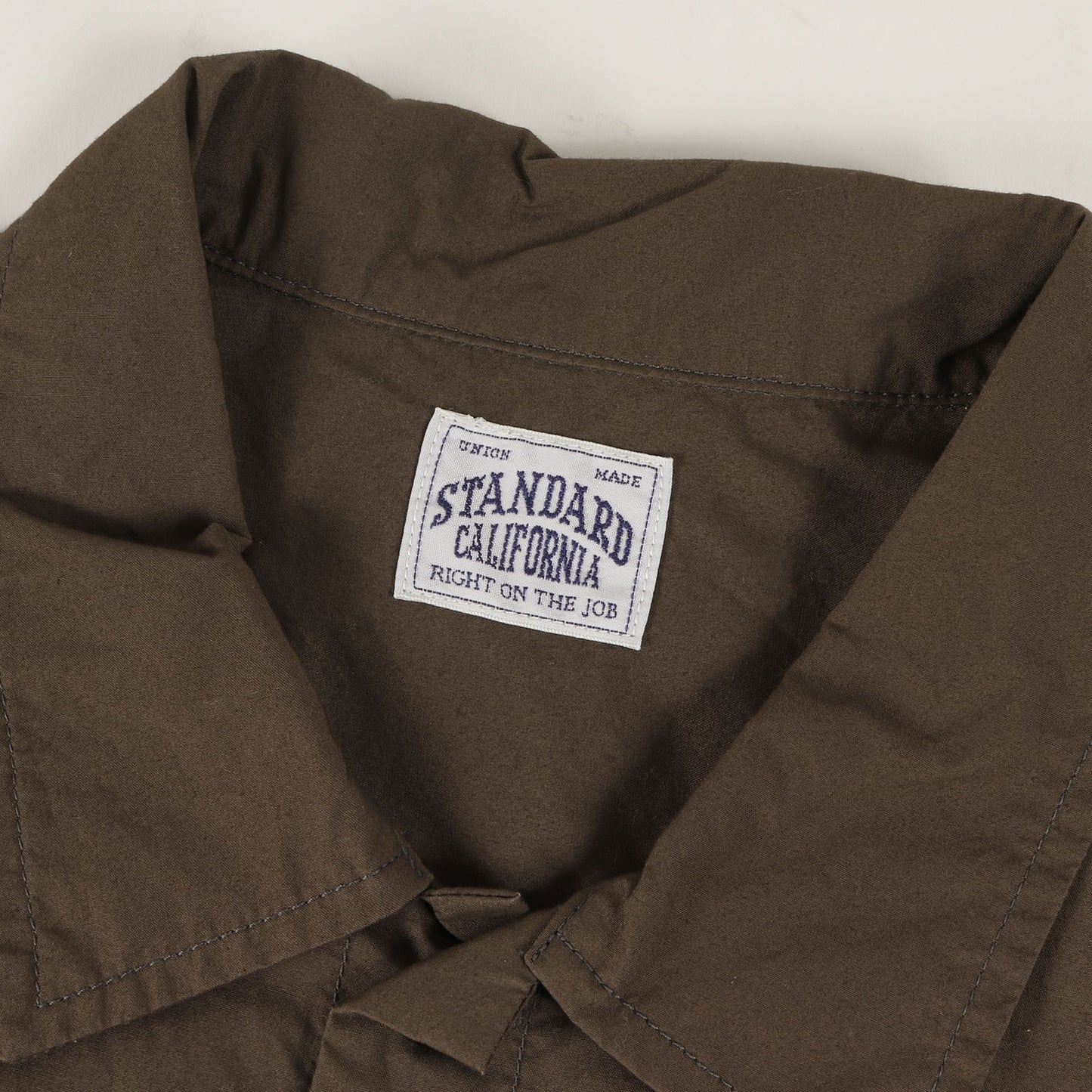 22SS オーバル ロゴ ワッペン 刺繍 ワーク シャツ (SD Oval Logo Patch Work Shirt LS)