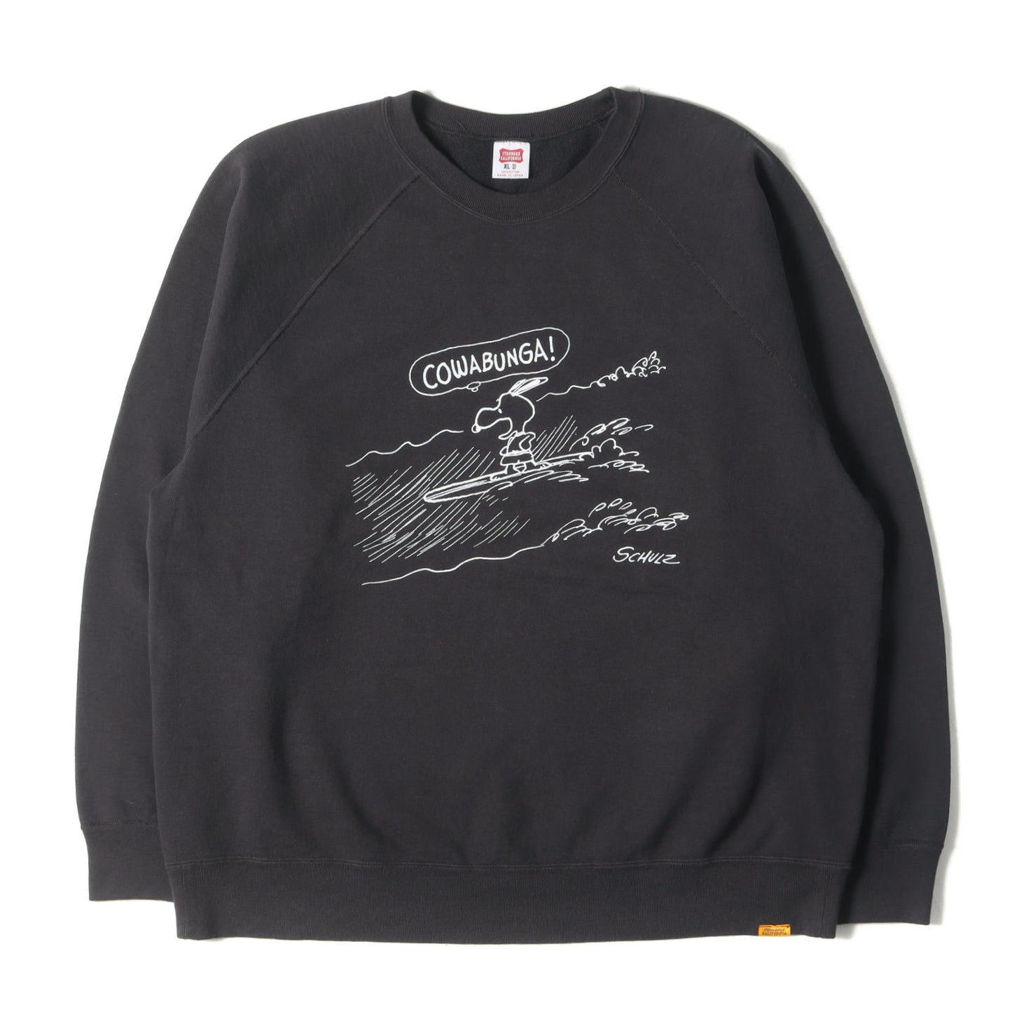 24SS × PEANUTS&CO. スヌーピー サーフィン スウェット (SNOOPY × SD COWABUNGA CREW SWEAT)