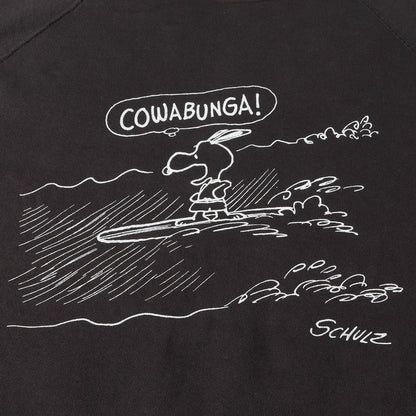 24SS × PEANUTS&CO. スヌーピー サーフィン スウェット (SNOOPY × SD COWABUNGA CREW SWEAT)