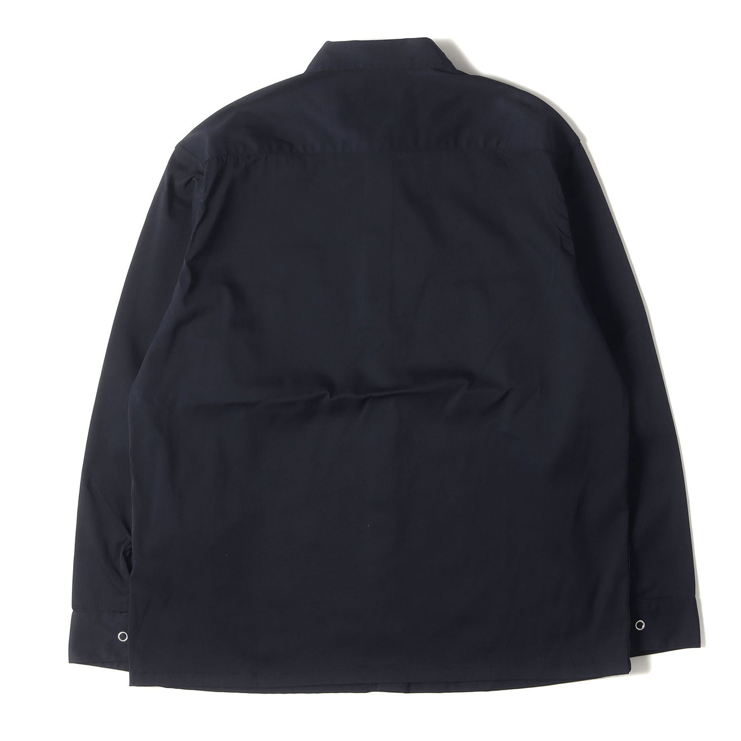 24SS ロゴパッチ 刺繍 ストレッチ ナイロン ワーク シャツ (SD Logo Patch Easy Work Shirt LS)