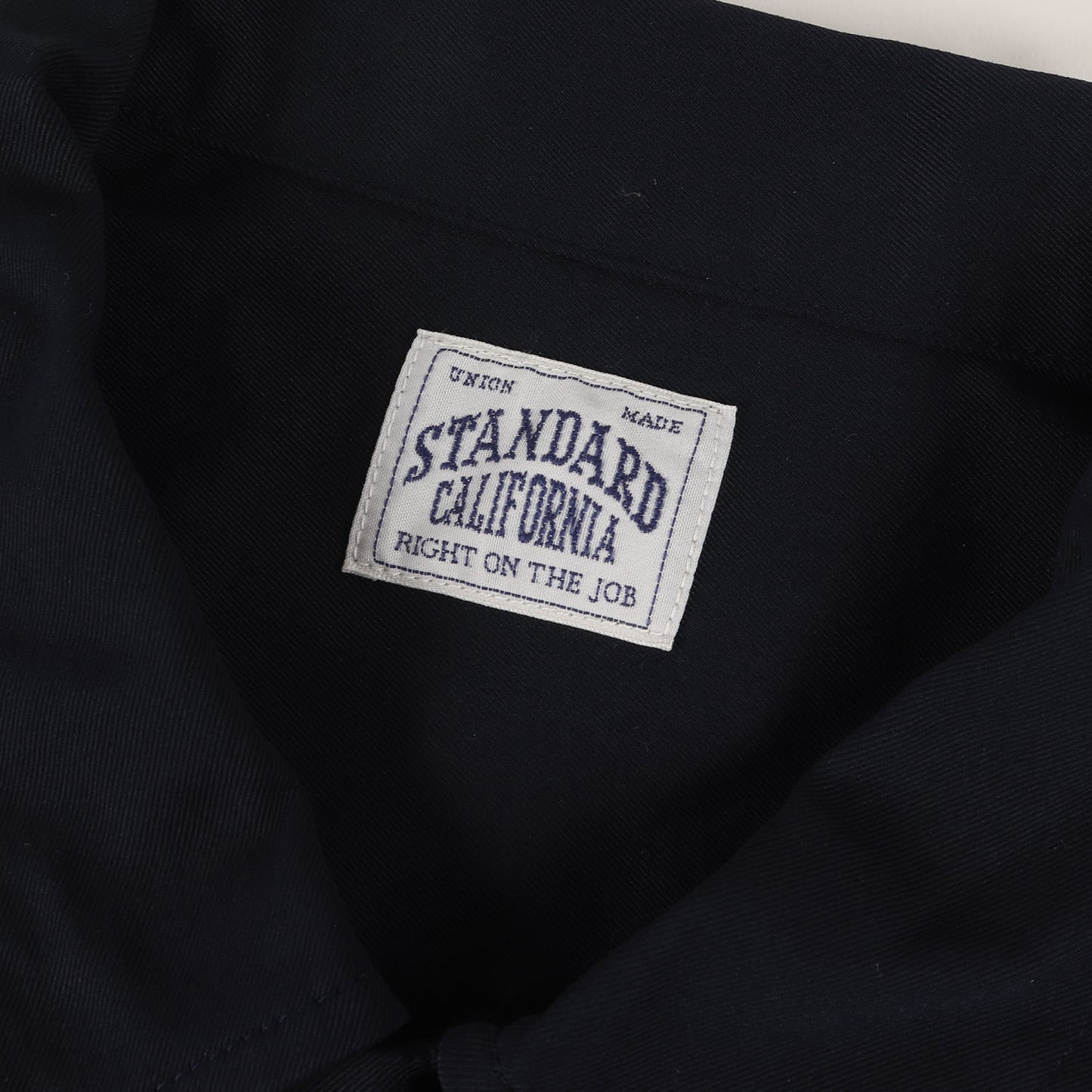 24SS ロゴパッチ 刺繍 ストレッチ ナイロン ワーク シャツ (SD Logo Patch Easy Work Shirt LS)