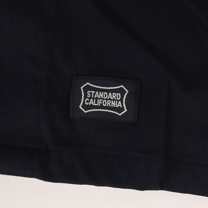 24SS ロゴパッチ 刺繍 ストレッチ ナイロン ワーク シャツ (SD Logo Patch Easy Work Shirt LS)