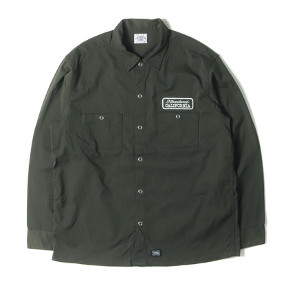 24SS ロゴ パッチ イージー ワーク シャツ (SD Logo Patch Easy Work Shirt LS)