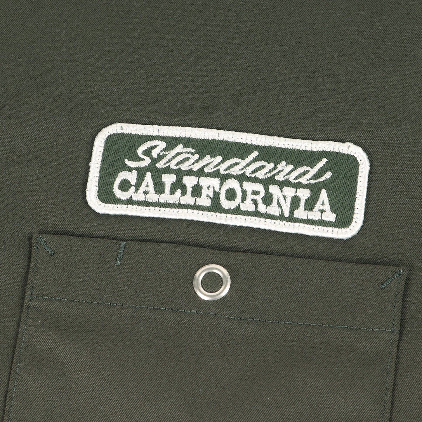24SS ロゴ パッチ イージー ワーク シャツ (SD Logo Patch Easy Work Shirt LS)