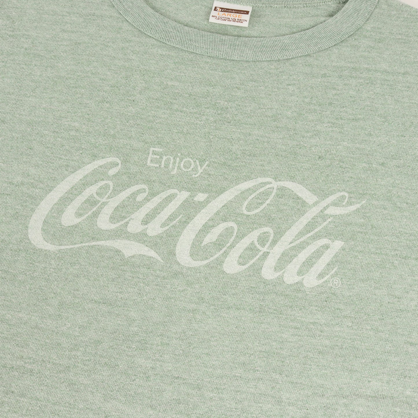 24SS × COCA COLA グラフィック ロゴ バインダーネック Tシャツ (COCA COLA × SD 88/12 LOGO T)
