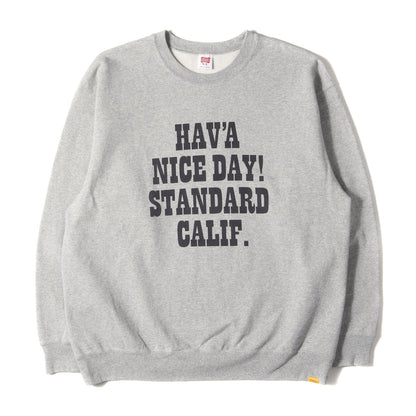 23SS ロゴ スウェット (SD US COTTON H.N.D. LOGO CREW SWEAT) / 裏毛
