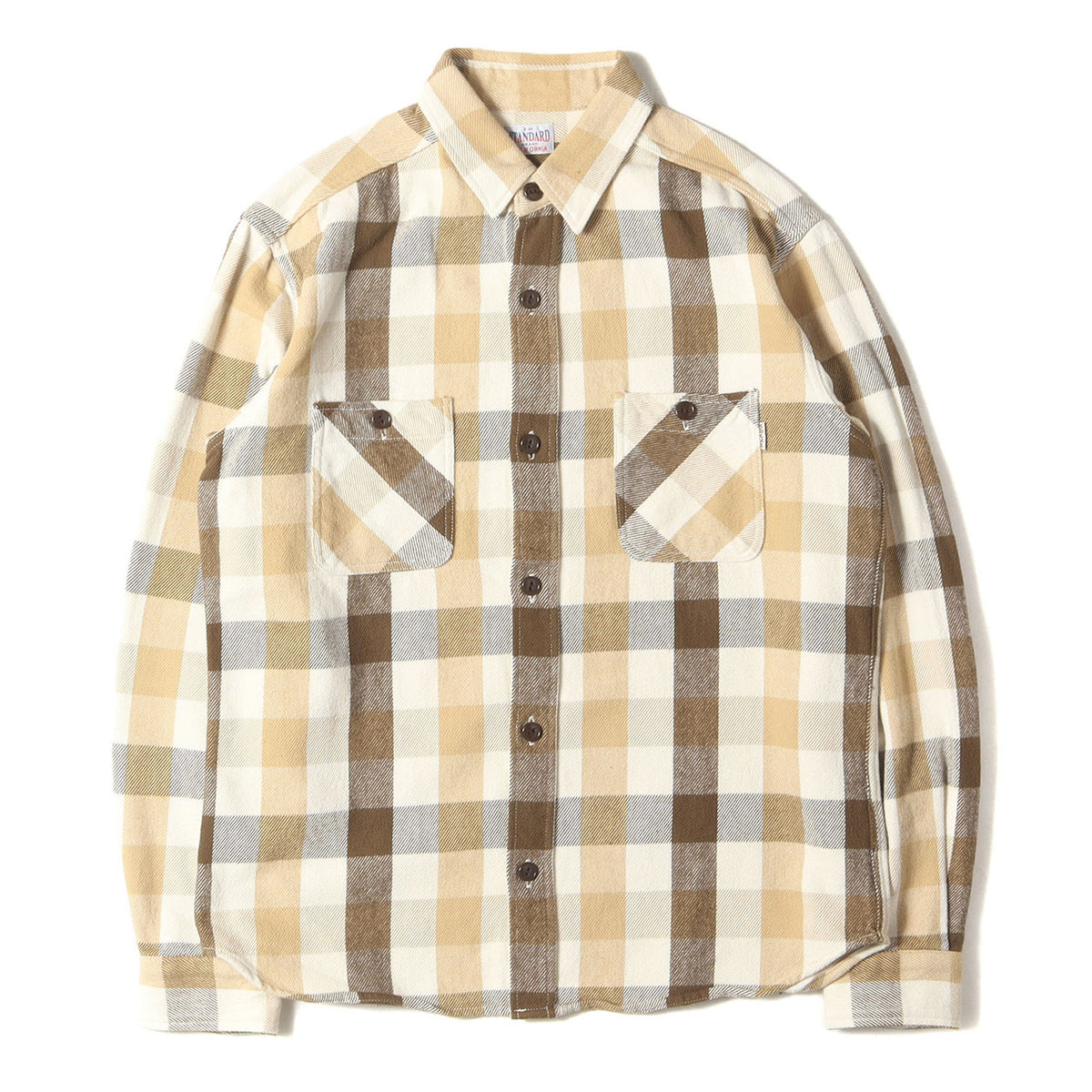 チェック ヘビー フランネル シャツ (SD Heavy Flannel Check Shirt)