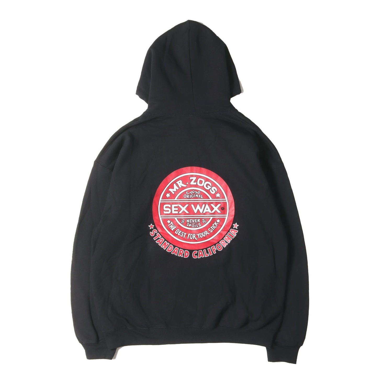 × SEX WAX グラフィック コットンポリ スウェット パーカー (SEX WAX × SD Pullover Hood Sweat) / 裏起毛