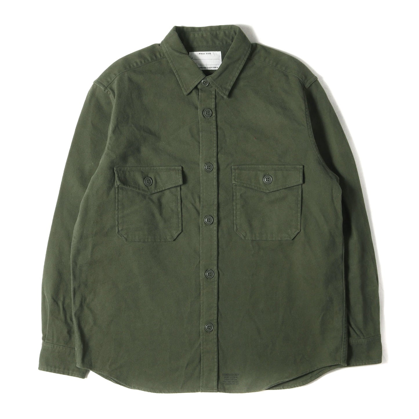 21AW ミルスペック ミリタリー ヘビー フランネルシャツ (SD C.P.O. Shirt)