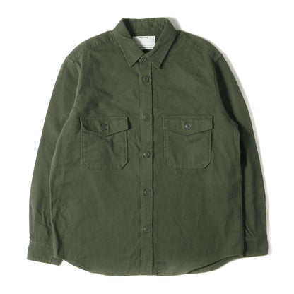 21AW ミルスペック ミリタリー ヘビー フランネルシャツ (SD C.P.O. Shirt)