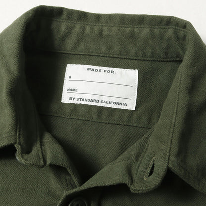 21AW ミルスペック ミリタリー ヘビー フランネルシャツ (SD C.P.O. Shirt)