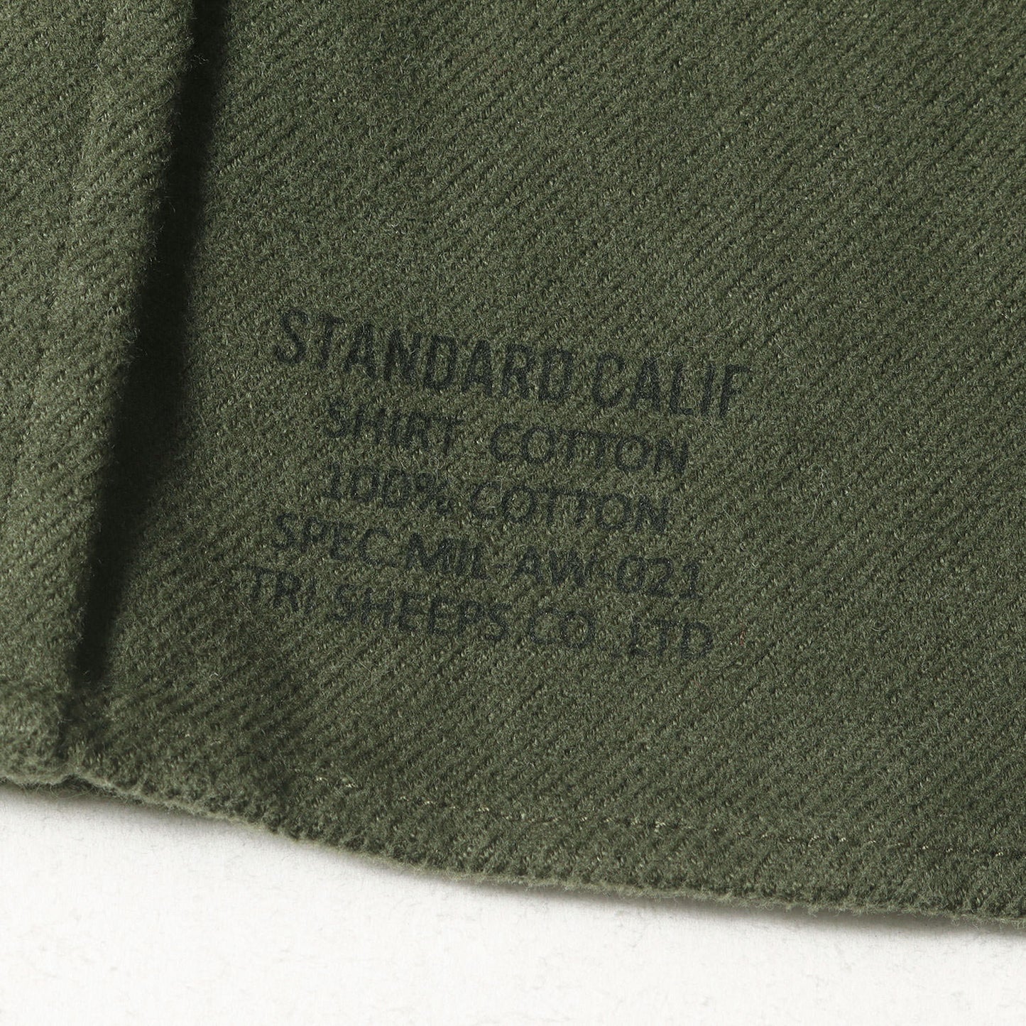 21AW ミルスペック ミリタリー ヘビー フランネルシャツ (SD C.P.O. Shirt)