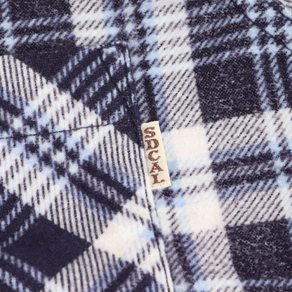 プリント チェック フランネル シャツ(SD PRINT FLANNEL CHECK SHIRTS)