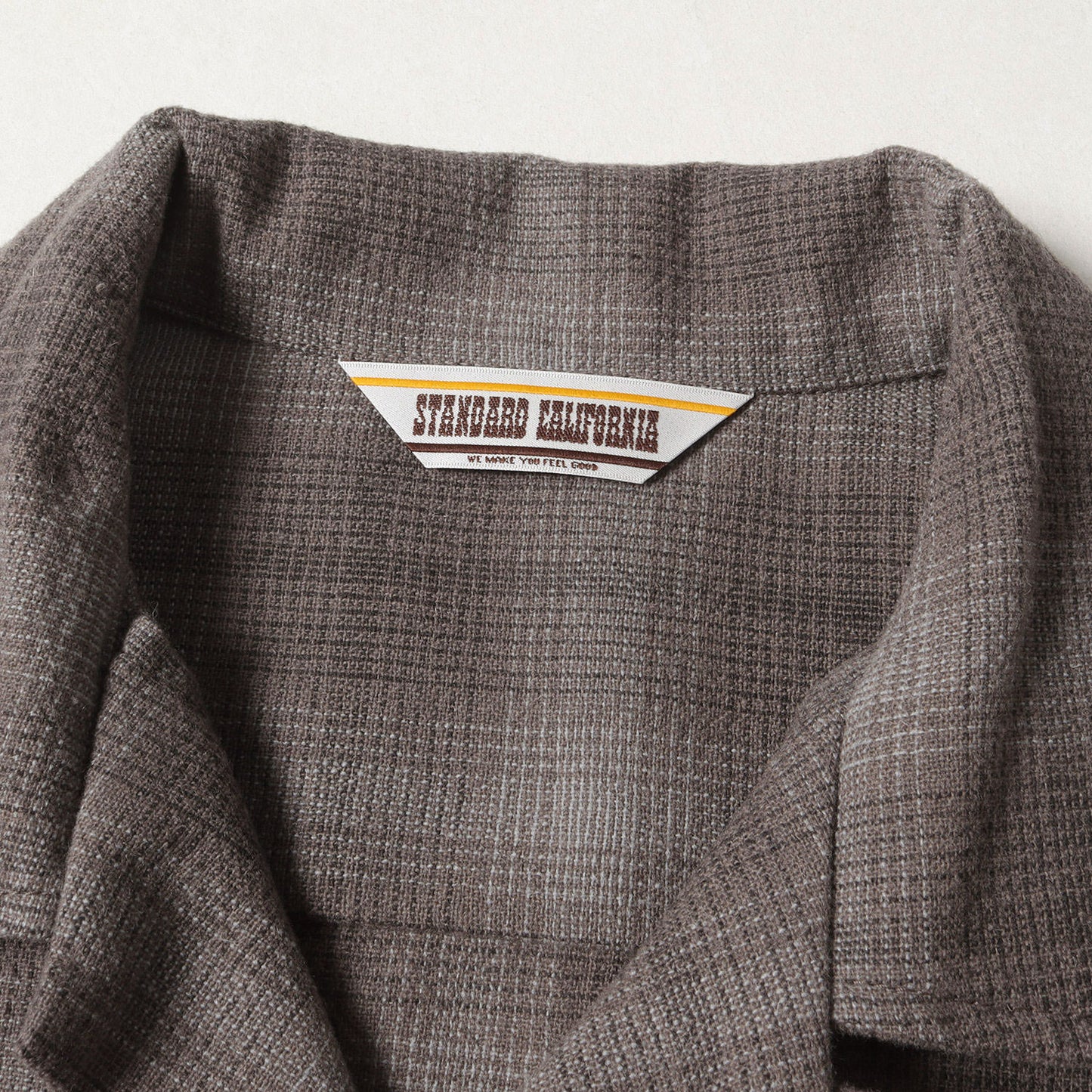 24AW チェーン刺繍 オンブレチェック ウール シャツ (SD Wool Check Shirt)
