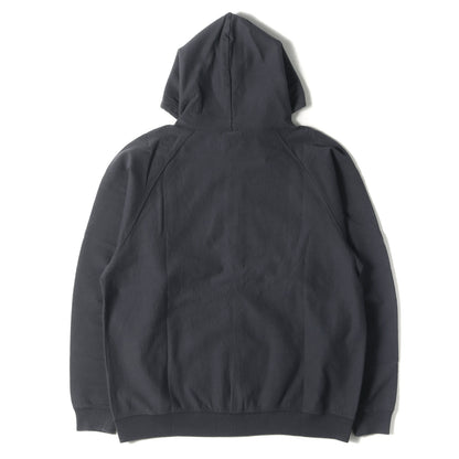 ワンポイント ロゴ刺繍 スウェット ジップ パーカー (SD US Cotton Zip Hood Sweat)