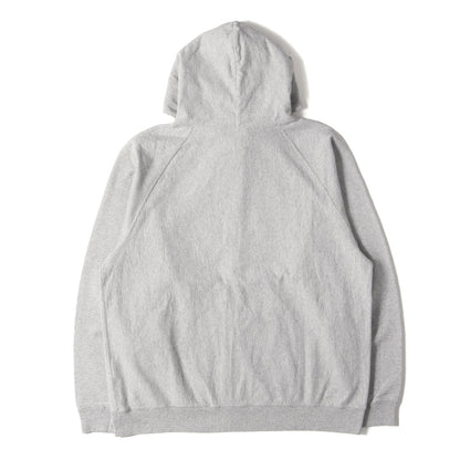 ワンポイント ロゴ刺繍 スウェット ジップ パーカー (SD US Cotton Zip Hood Sweat)