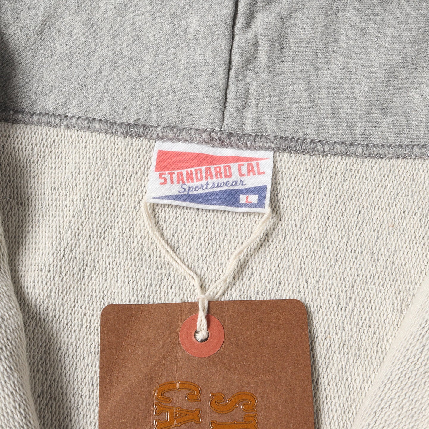 ワンポイント ロゴ刺繍 スウェット ジップ パーカー (SD US Cotton Zip Hood Sweat)