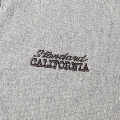 ワンポイント ロゴ刺繍 スウェット ジップ パーカー (SD US Cotton Zip Hood Sweat)
