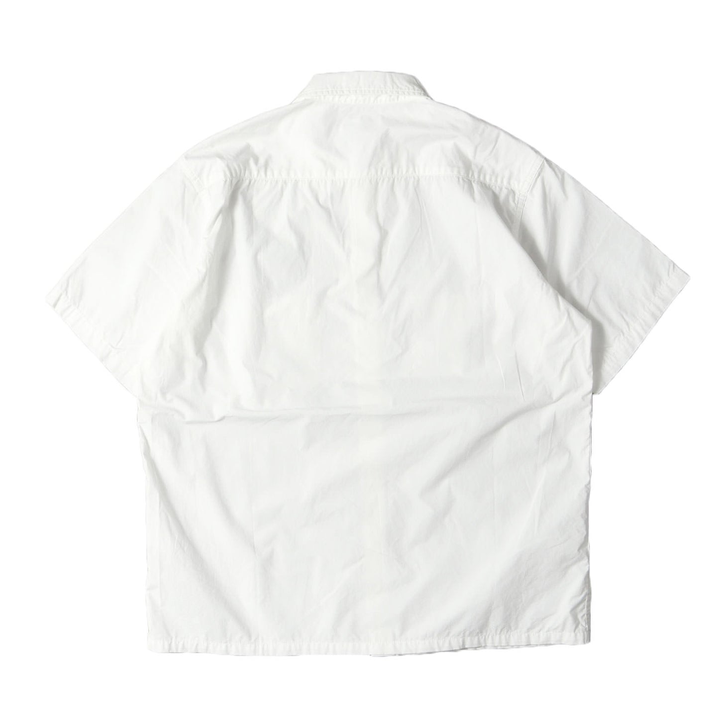 22SS オーバル ロゴ パッチ 半袖 ワーク シャツ (SD Oval Logo Patch Work Shirt Short Sleeve)