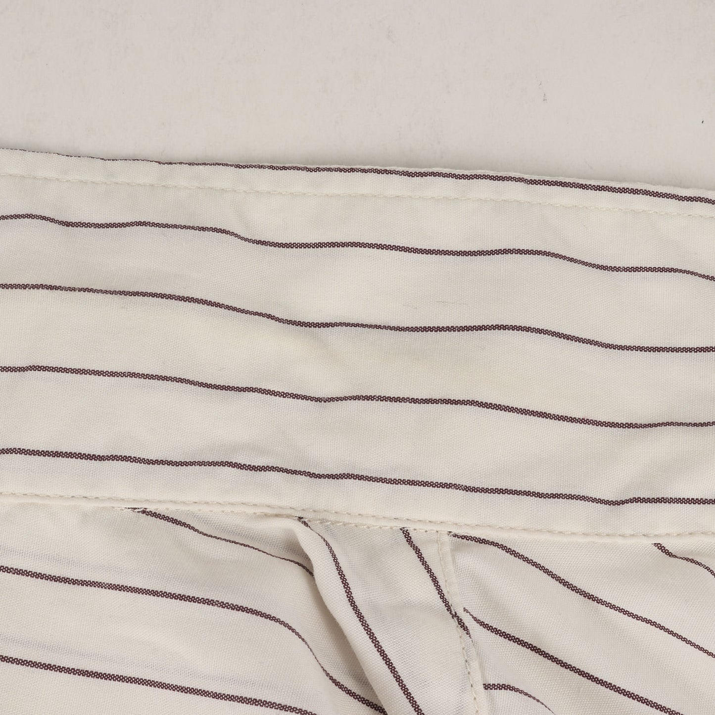 21SS チェーン ロゴ ワッペン 刺繍 ストライプ ポリコットン ワークシャツ (SD T/C Stripe Work Shirt LS)