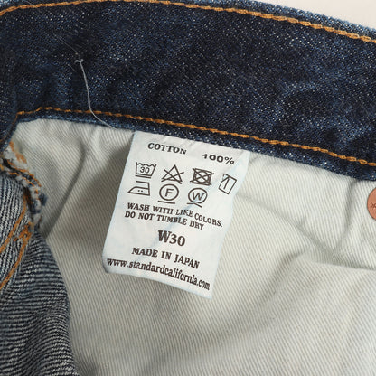 ワンウォッシュ 5ポケット ボタンフライ デニム パンツ (SD 5P Denim Pants 901 One Wash) / ボタンフライ