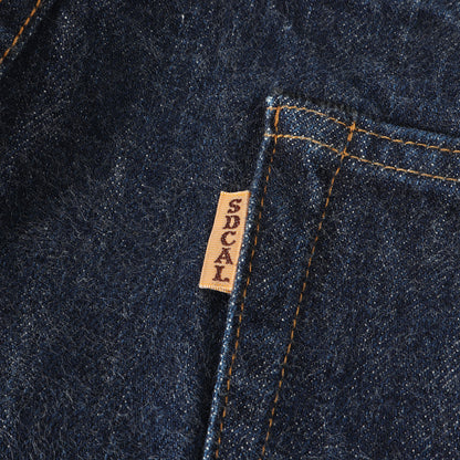 ワンウォッシュ 5ポケット ボタンフライ デニム パンツ (SD 5P Denim Pants 901 One Wash) / ボタンフライ