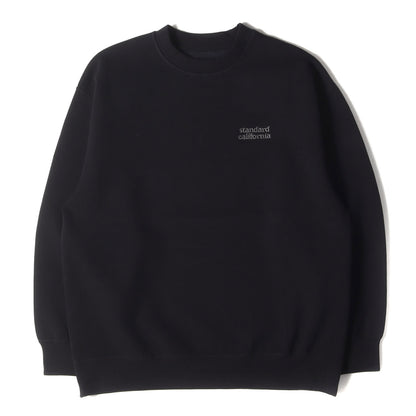 24AW ワンポイント ロゴ 刺繍 ダンボール天竺 スウェット (SD Tech Warm Sweat)