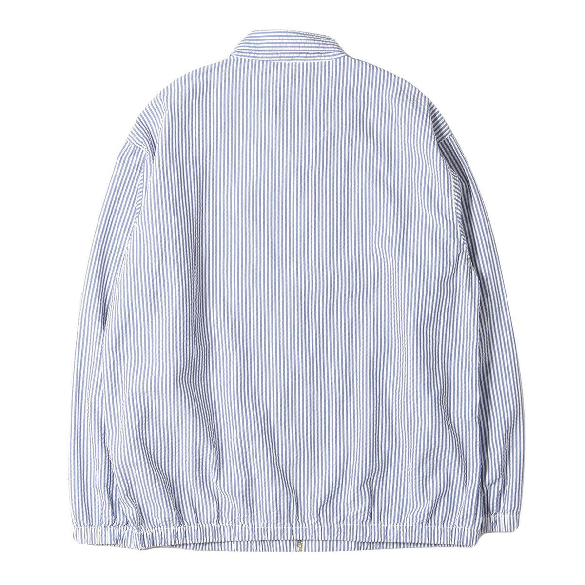 24SS ストライプ シアサッカー ハリントン ジャケット (SD Seersucker Harrington Jacket)