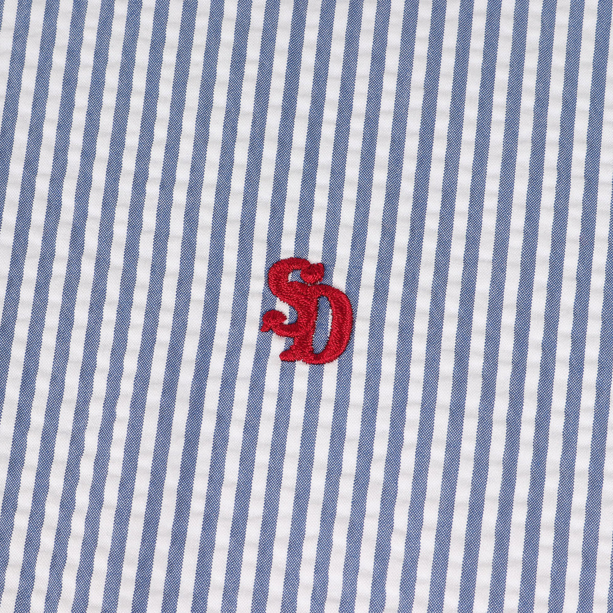 24SS ストライプ シアサッカー ハリントン ジャケット (SD Seersucker Harrington Jacket)