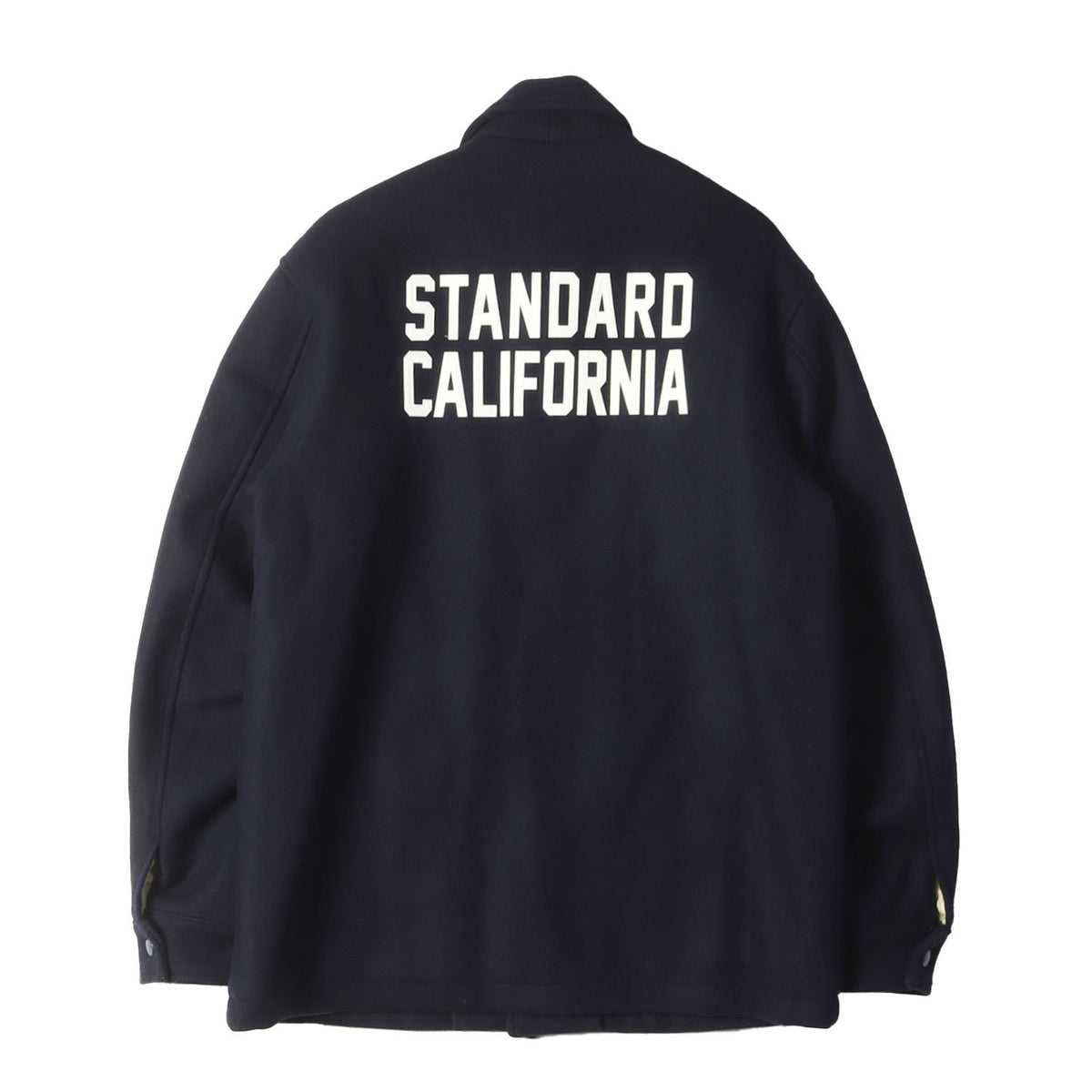 22AW アップリケロゴ メルトンウール バーシティジャケット(SD VARSITY JACKET)