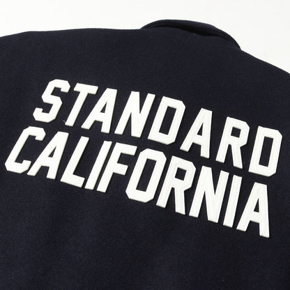22AW アップリケロゴ メルトンウール バーシティジャケット(SD VARSITY JACKET)