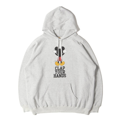 22AW × Disney ミッキー スウェット パーカー  (DISNEY × SD CLAP YOUR HANDS HOOD SWEAT )