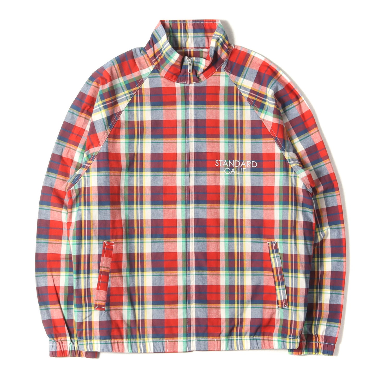マドラスチェック ハリントンジャケット(SD Madras Check Harrington Jacket)