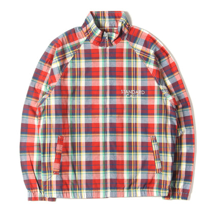マドラスチェック ハリントンジャケット(SD Madras Check Harrington Jacket)