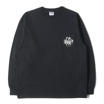 ロゴ ポケット ロングスリーブ Tシャツ (SD Heavyweight H.N.D. Pocket Logo LS) / STORE LIMITED