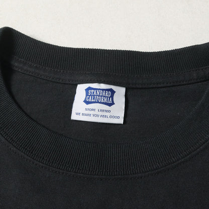 ロゴ ポケット ロングスリーブ Tシャツ (SD Heavyweight H.N.D. Pocket Logo LS) / STORE LIMITED