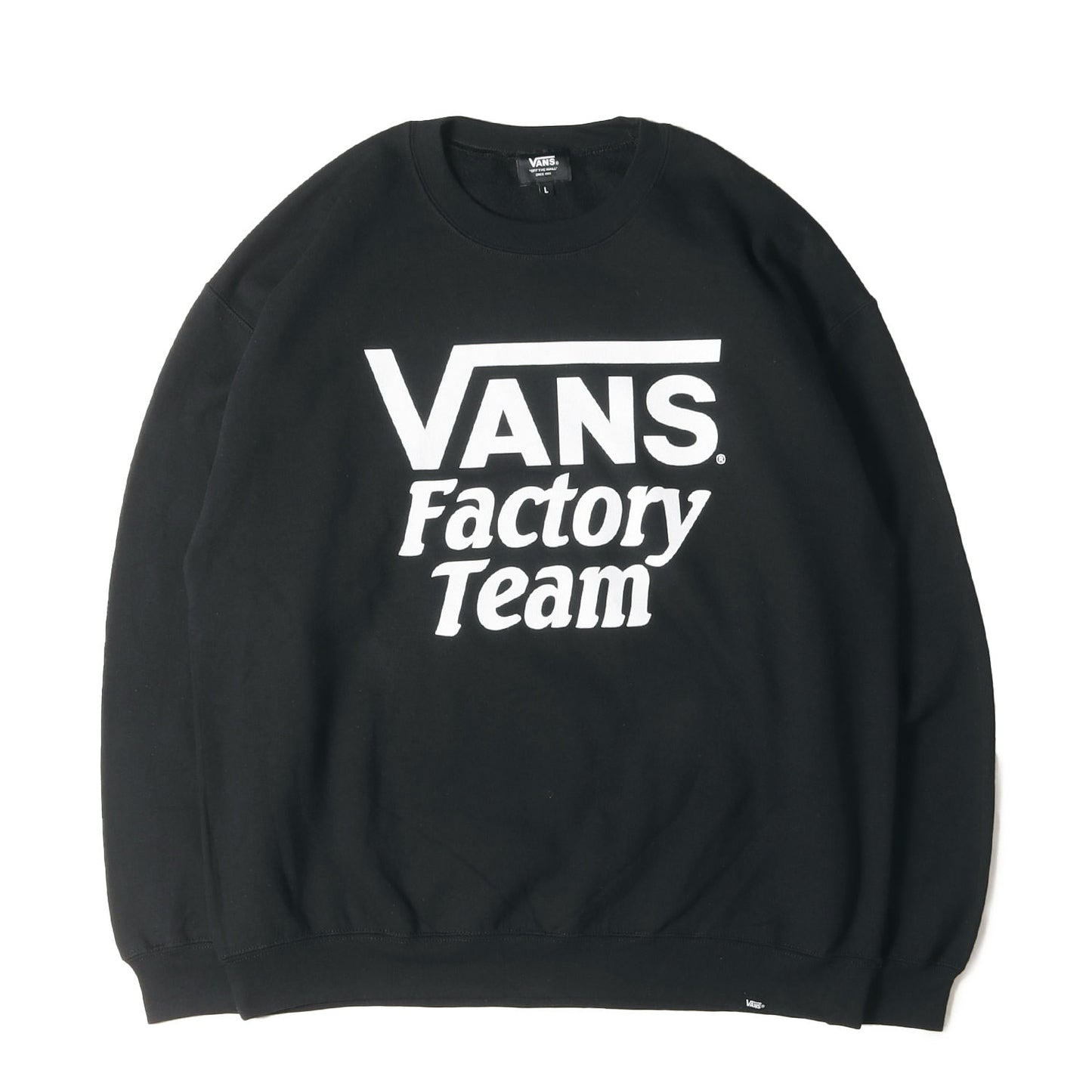 23SS × VANS  Factory Team シールド ロゴ クルーネック スウェット シャツ (VANS × SD LOGO CREW SWEAT 122C1040728) / 裏起毛