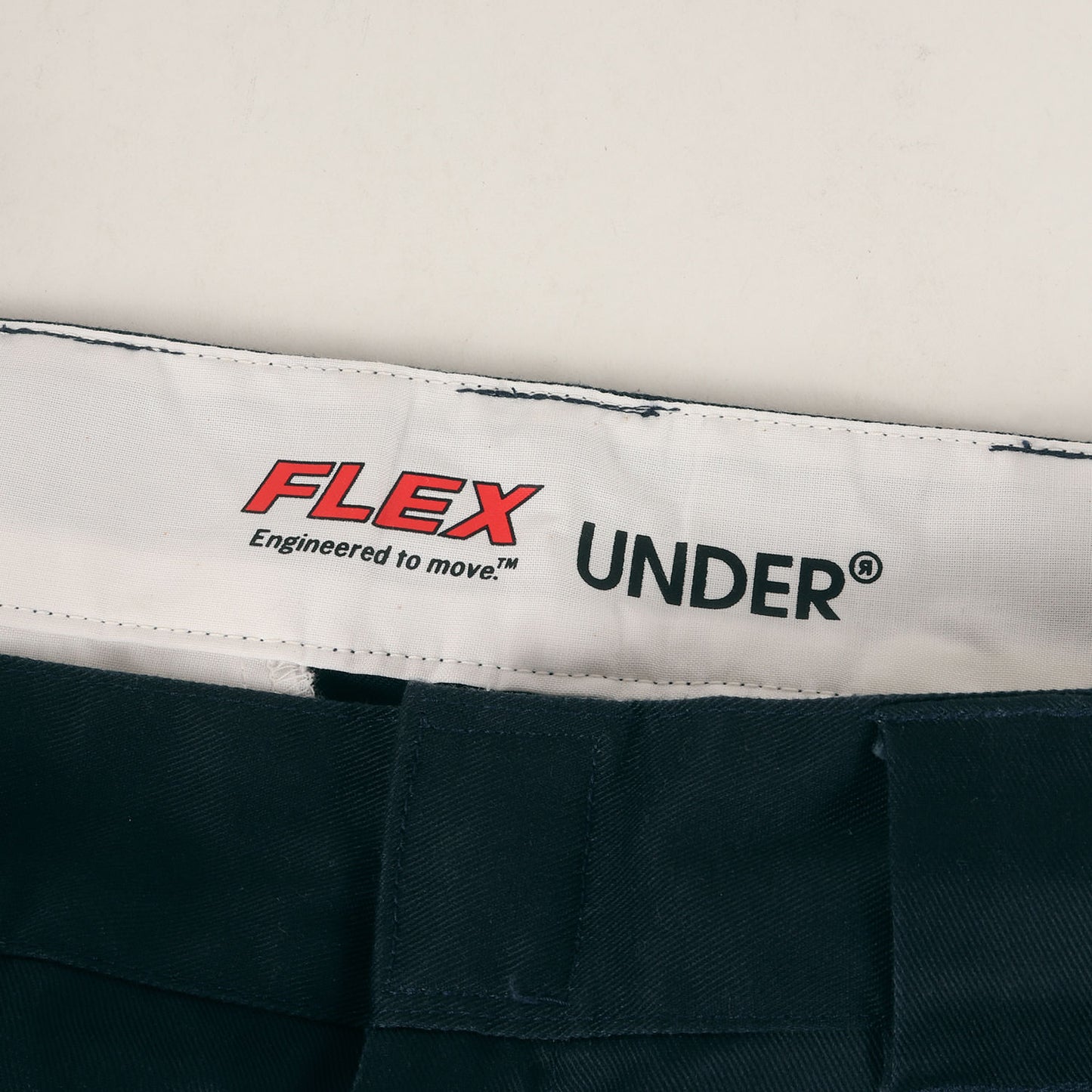 24AW UNDER R × Dickies ワイド ストレート ストレッチ ポリコットン チノパンツ (Flex Work Pants 243M40UD02)